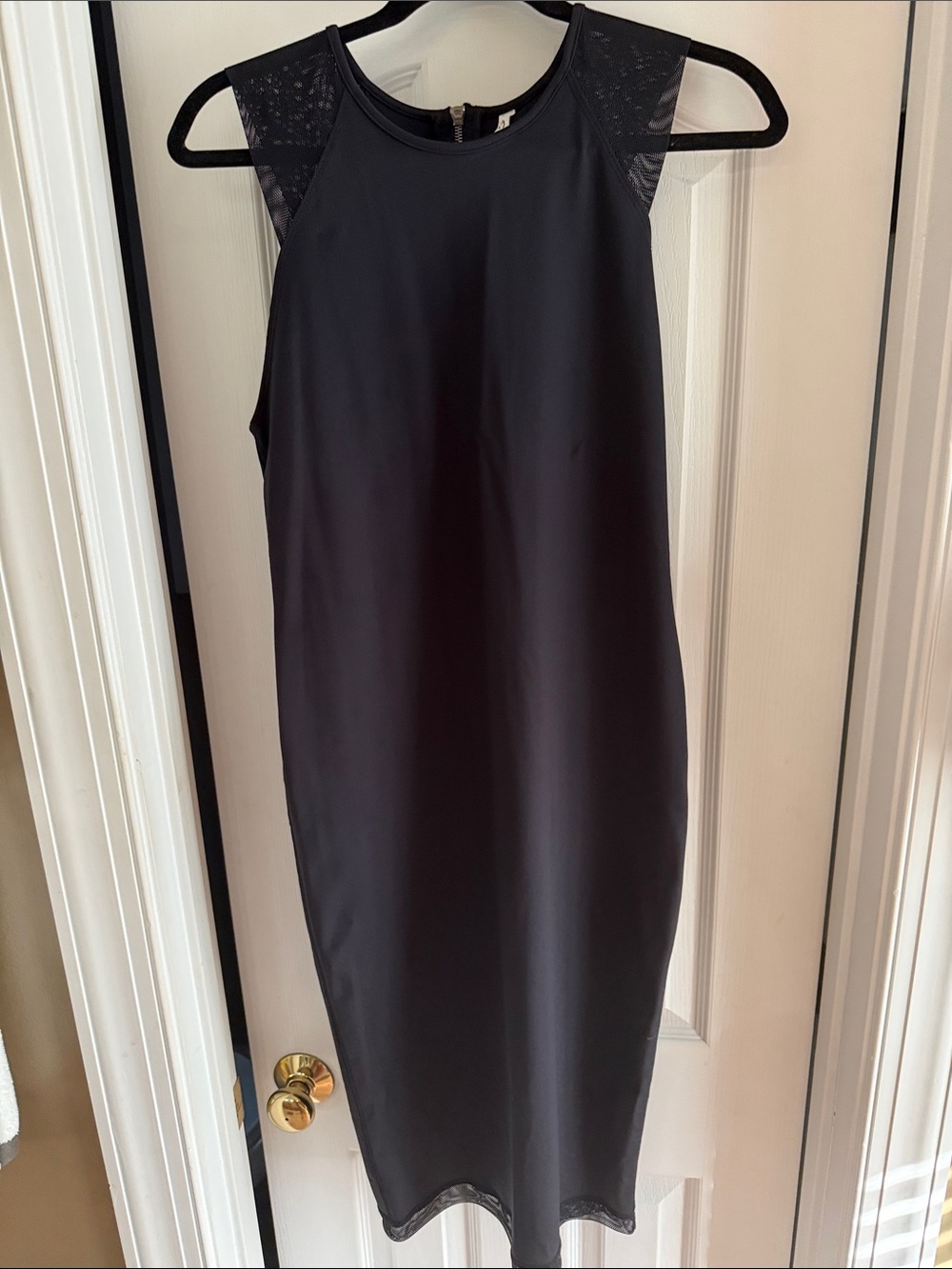 Classic Black Sleeveless Shift Dress